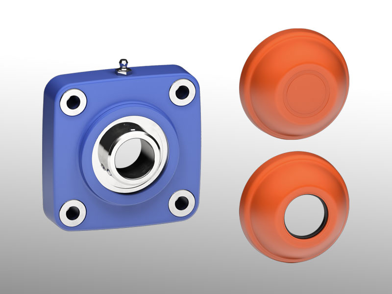 Square flanged bearing supports - UCF